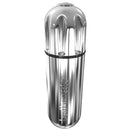 Bathmate Vibe Bullet Vibrator Chrome sleek design with shiny chrome finish, perfect for discreet pleasure.