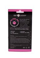 Get Lucky Blow Me Penis Candle Pink packaging showcasing a novelty candle for adult celebrations.