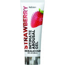 Dickalicious Penis Arousal Gel 24 Piece Display featuring Strawberry Intimate Arousal Gel tube.
