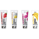 Dickalicious Penis Arousal Gel 24 Piece Display featuring Strawberry, Pina Colada, Raspberry, and Banana flavors.