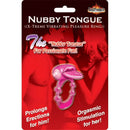 Xtreme Vibe Nubby Tongue Magenta Pleasure Ring packaging showcasing vibrant design for heightened pleasure and enjoyment.