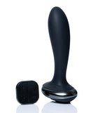 Hot Octopuss PleX with Flex Vibrating Butt Plug Black with remote control, designed for targeted prostate stimulation.