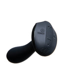 Hot Octopuss PleX with Flex Vibrating Butt Plug Black showing dual motor controls and flexible design.