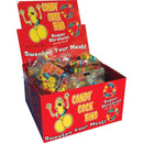 Colorful display of Candy Cock Rings in packaging, promoting a sweet and fun adventure for couples.