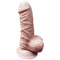 Skinsations Cuddle Bear 5.5 Inch Realistic Dildo with Suction Cup and Soft Skin Feel, lifelike design with enhanced head and pronounced veins