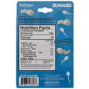 Cummies Sperm Shaped Gummies Pina Colada Flavor nutrition facts and serving information from Hott Products Unlimited