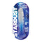 STARDUST GALACTIC STELLAR JELLY DILDO 8IN CRYSTAL BLUE-0