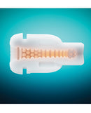 Kai Pro App-Controlled Sucking & Vibrating Male Masturbator showing detailed inner texture for enhanced stimulation.