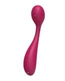 Puff App-Controlled Inflatable Kegel Ball Dark Red displayed in a sleek design for pelvic floor training.