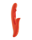 Honey Play Box Tressa App-Enabled G-Spot Tapping Vibrator in sleek orange design for intimate pleasure.