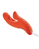 Honey Play Box Tressa App-Enabled G-Spot Tapping Vibrator in vibrant orange with intuitive controls.