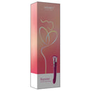 Honey Play Box Succion 3-in-1 Clitoral G Spot Vibrator Wine packaging highlighting its function and design.