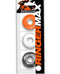 Oxballs Ringer Max 3-Pack Hazzard Silicone Cock Rings in orange, white, and black packaging