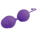 The 9's S Kegels Silicone Kegel Balls Purple designed for pelvic floor strengthening, featuring body-safe silicone.