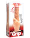 Falcon The Grip Cock In Hand Dildo Fisting Trainer packaging with realistic veined shaft and suction cup base