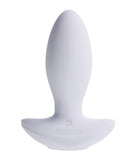 Paradise Illumination THE Plug Vibrator in sleek white design with smooth curves for enhanced pleasure.