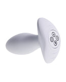 Paradise Illumination THE Plug Vibrator featuring control buttons for an enhanced experience.