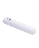 Paradise Illumination THE Bullet Vibrator in sleek white design, accentuating elegance and pleasure.