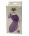 Kiss Mini Vibe in Purple packaging showcasing upgraded motor for intense suctions and pulsations.
