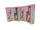 Play With Me Rabbits Merchandising Kit showcasing Fairy Flutter and Moondust Magic vibrators in packaging.