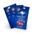 Kangaroo Cherry Strips 3 Pack Fast Acting Energy Support convenient energy support strips