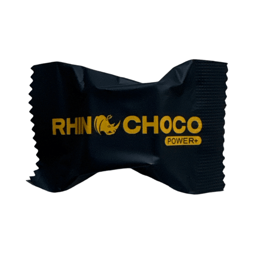 Rhino-Choco VIP Power Chocolate 10g packaging, premium male enhancement designed to boost stamina and satisfaction.