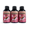 Three bottles of Oh Baby Girl Shots 2500 mg herbal drink for women, promoting vitality and wellness.