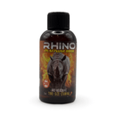 Rhino Platinum 8000 2 oz Liquid Herbal Shot for vitality and stamina, featuring a rhino graphic design.