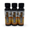 MaxFuel Mango Pineapple Energy Shooter – three 3 fl oz bottles for male vitality and energy support.