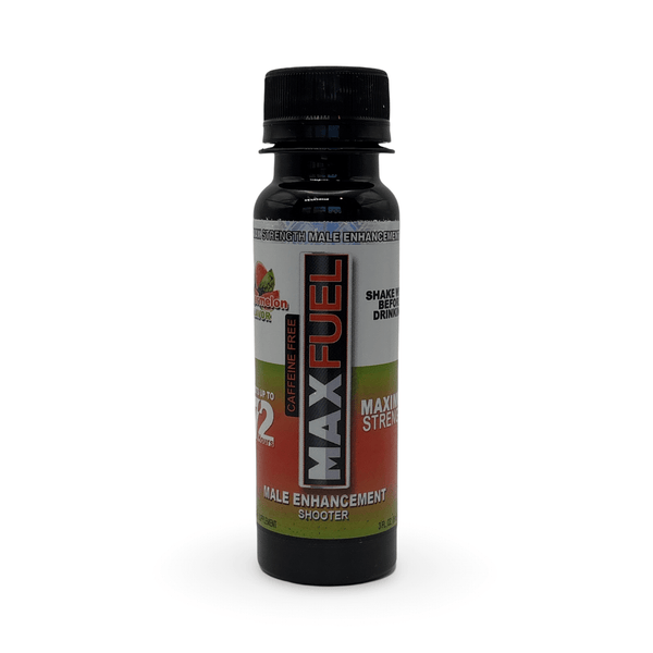 MaxFuel Watermelon Shooter 3 fl oz bottle for stamina and energy support, ideal for active lifestyles.