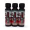 MaxFuel Cran Apple Shooter 3 pack of 3 fl oz bottles for stamina and energy support, featuring herbal ingredients.