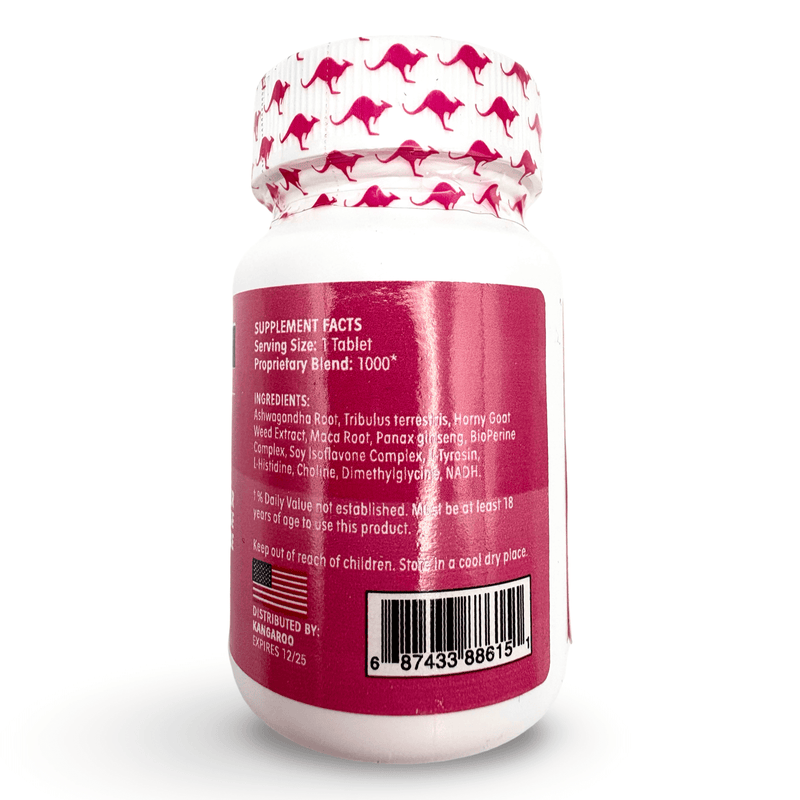 Kangaroo Pink Venus For Her – 3 Bottle Pack (36 Capsules) | Women’s Vitality & Wellness Support