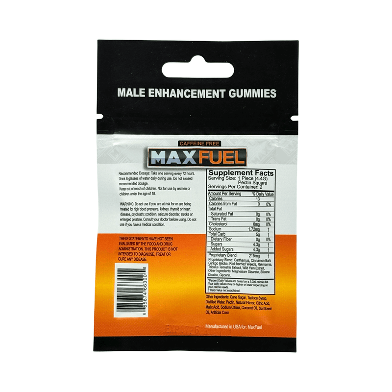 MaxFuel Pineapple Gummies – 24 Pc Display | Men’s Vitality & Energy Support