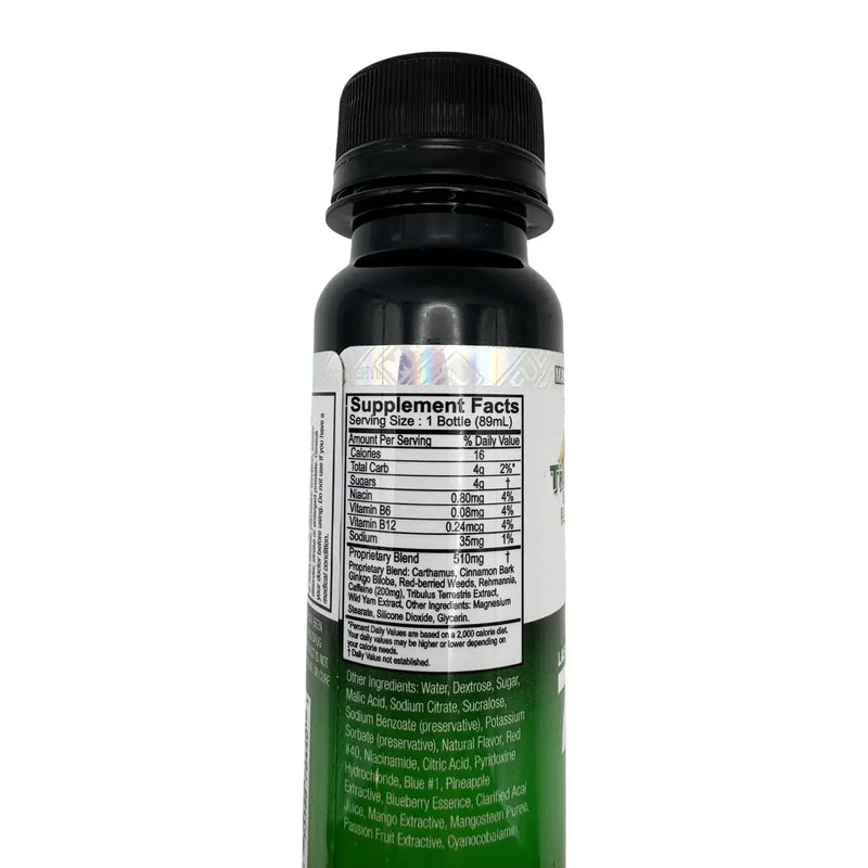 MaxFuel Tropical Fruit Shooter – 12 x 3 fl oz Display | Men’s Vitality & Energy Support