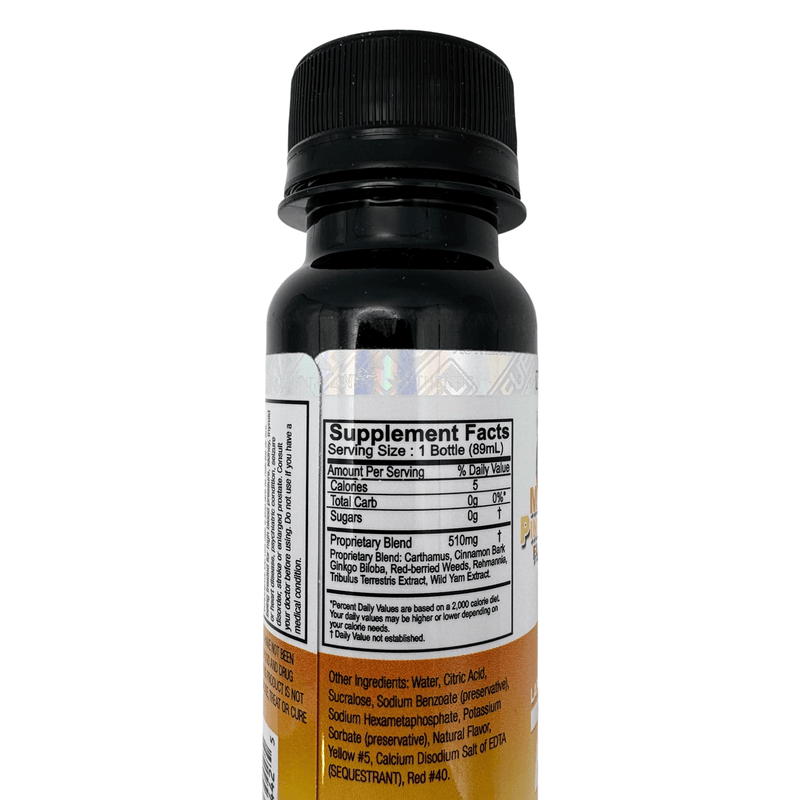 MaxFuel Mango Pineapple – 12 x 3 fl oz Bottles | Men’s Vitality & Energy Support