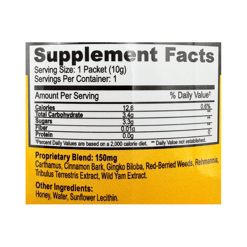 MaxFuel Honey – 24 Pc Display | Wildflower Honey with Herbal Blend for Vitality