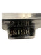 Spartacus SM Collar with "Punish Me" text in oil-tanned leather for roleplay and BDSM, showcasing secure buckle closure.