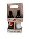 Earthly Body Hemp Seed By Night Better Together Watermelon holiday caddy with massage oil and lubricant.