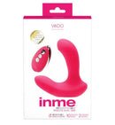 VEDO INME DUAL VIBE W/ REMOTE RECHARGEABLE PINK-1