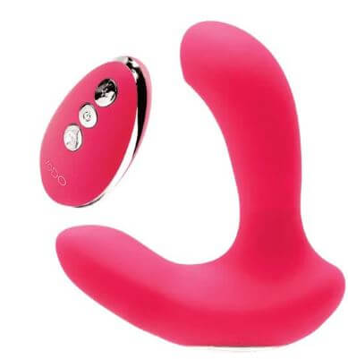 VEDO INME DUAL VIBE W/ REMOTE RECHARGEABLE PINK-2