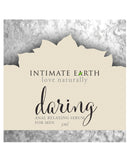 Intimate Earth Daring Anal Relax Serum 3 ml Foil packaging featuring a calming design for enhanced comfort.