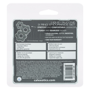 Alpha Liquid Silicone 3 Ring Endurance Set Grey packaging showcasing versatile pleasure enhancers in durable liquid silicone.