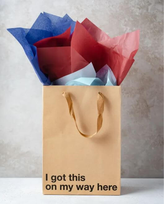 I GOT THIS ON MY WAY HERE GIFT BAG-0