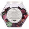 Nipple Nibblers Tingle Balm Mini Retail Display Bowl 36 pc showing assorted flavors and kissable formula for enhanced arousal and pleasure.