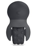 Jimmyjane Evoke Rol-o Vibrating Massage Wheel Black for deep, invigorating body massage.