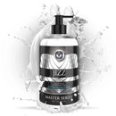 Master Series Jizz Cum Scented Water Based Lubricant 16 Oz bottle with splash effect