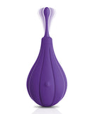 JimmyJane Focus Sonic Vibrator Purple with three interchangeable heads for targeted clitoral stimulation.