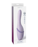 JimmyJane Hello Bang Thrusting Vibrator Lavender in sleek packaging with modern design and features.