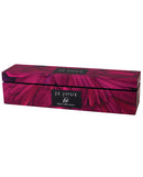 Packaging design for Je Joue FiFi 2 Rabbit Vibrator Purple, featuring elegant floral themes.