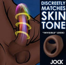 JOCK SILICONE COCK & BLL RING DARK-3